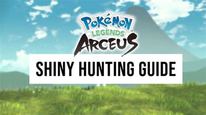 Pokémon Legends Arceus Shiny hunting guide
