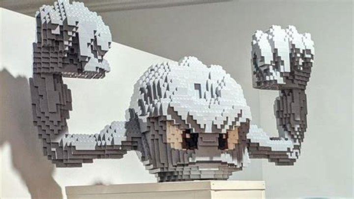 Pokemon player goes viral after building epic life-size LEGO statues