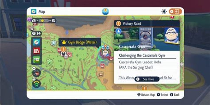 Pokémon Scarlet and Violet Cascarrafa gym (Kofu) guide