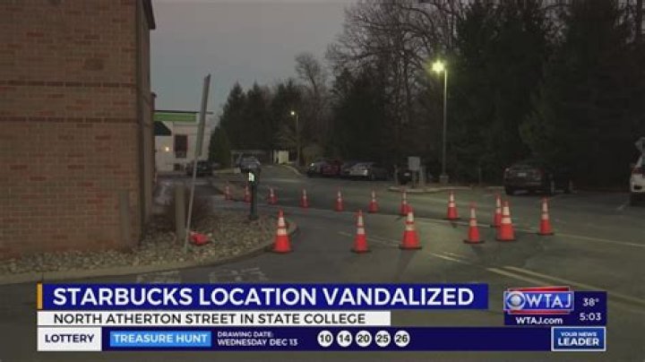 Police investigating reported vandalism at State College Starbucks