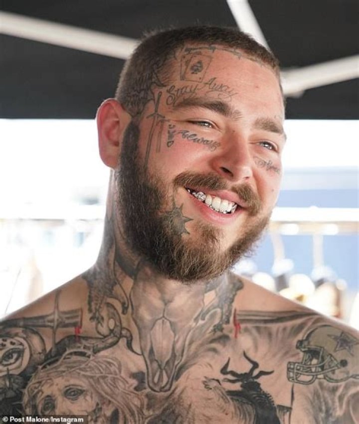 Post Malone rejected by Australian bar because of his face tattoos