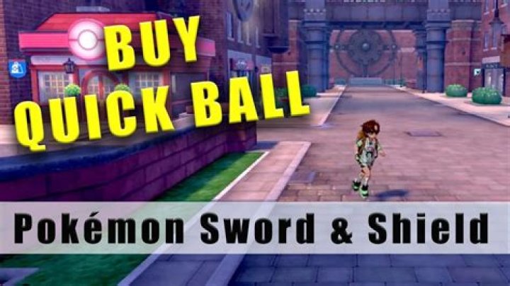 Quick Balls Pokemon Sword: How They Work