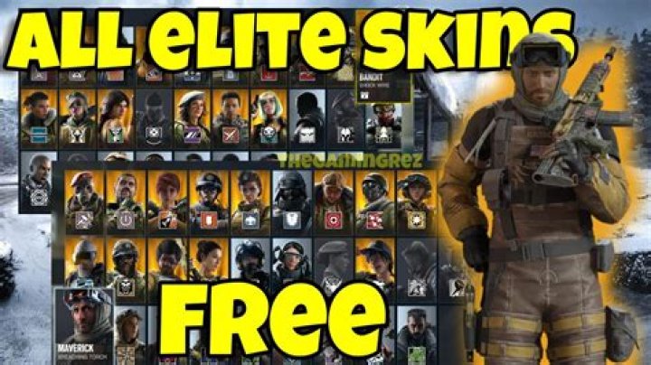 Rainbow Six Siege: How to Get Elite Skins