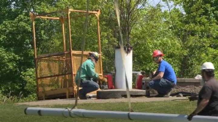 Reconstruction begins for Johnstown's monumental free-flying American flag