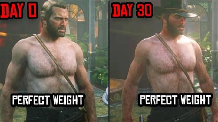 Red Dead Online: How to Gain Weight, Get Fat and Lose Weight