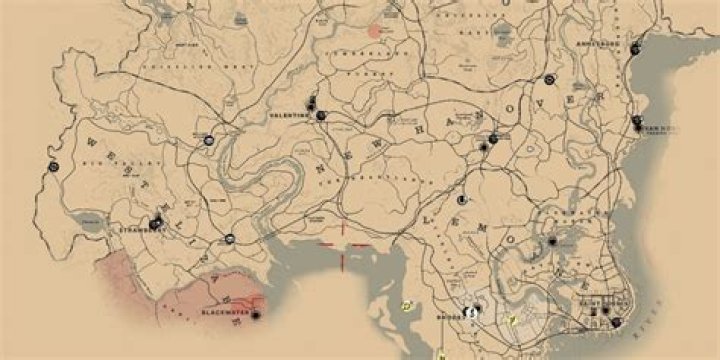 Red Dead Redemption 2 Map Size