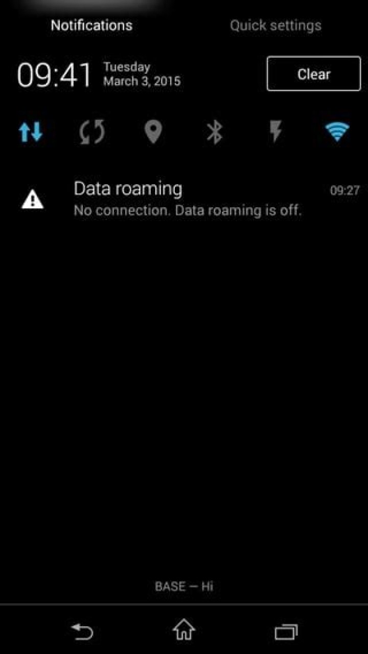 Removing data roaming notification? | Android Central