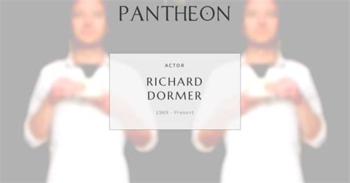 Richard Dormer Biography