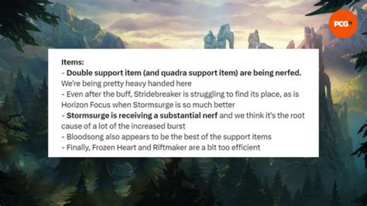 Riot nerfing League's surprise enchanter Smite top strategy with new support rework