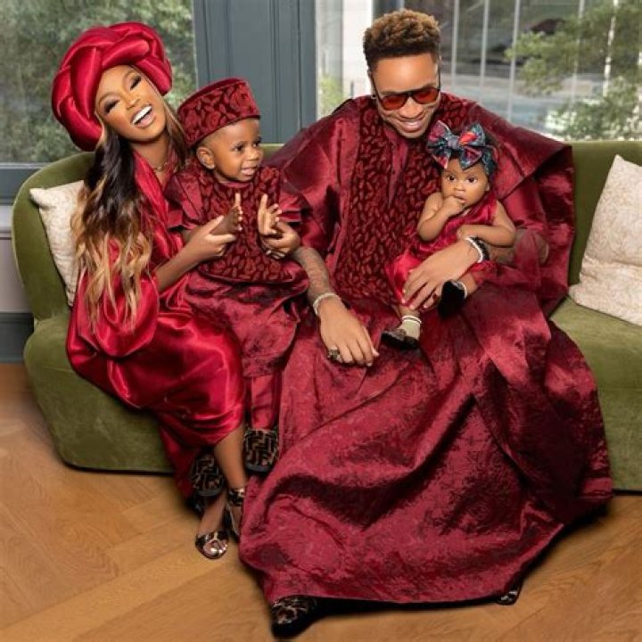 ROTIMI AND VANESSA MDEE SHARE FIRST PHOTOS OF THEIR KIDS
