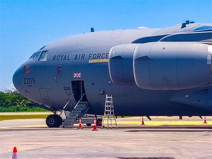 Royal Air Force makes stop in Johnstown