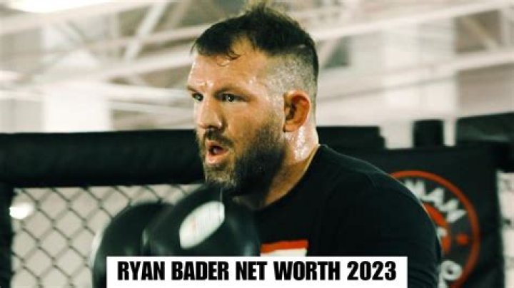 Ryan Bader Net Worth 2024