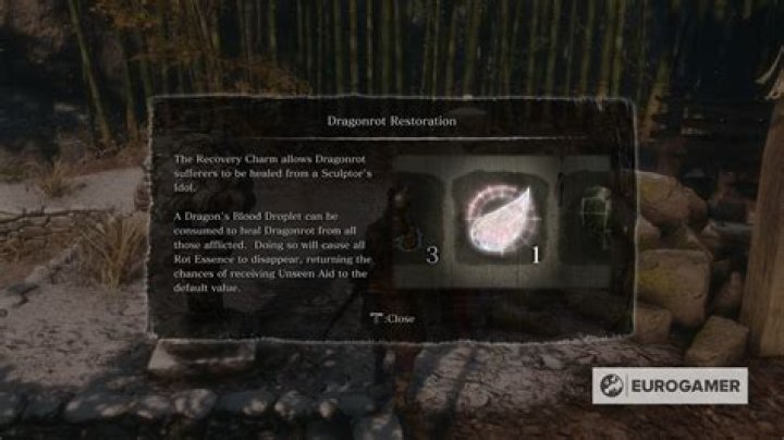 Sekiro: Shadows Die Twice Dragonrot: How to Cure Rot Essence