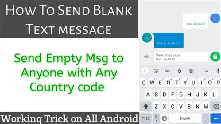 Sending empty sms | Android Central