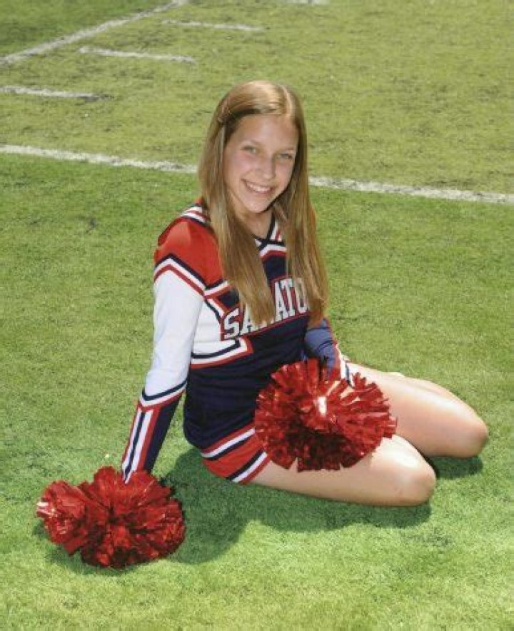 	She was a small-town high-school cheerleader with…	