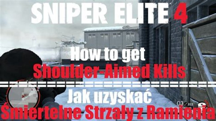 Sniper Elite 4: How to Get Shoulder Aimed Kills