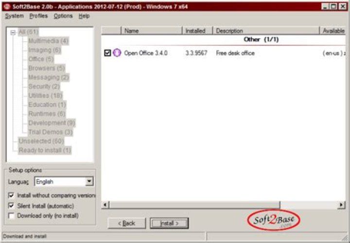 Soft2Base Automatically Updates 61 Popular Windows Applications
