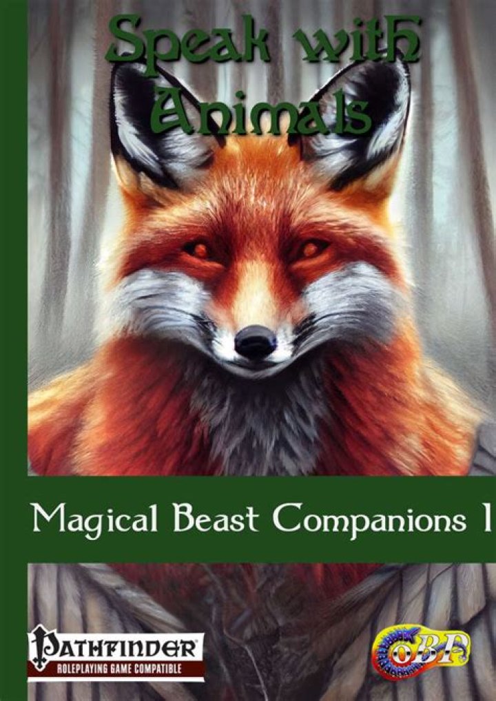 Speak with Animals & Magical Beasts