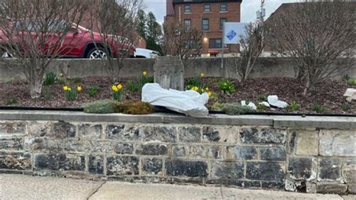 St. Mary's church statue vandalized in Blair County