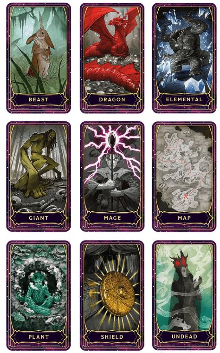 Suggest 101 Cards for a Deck of Many Things
