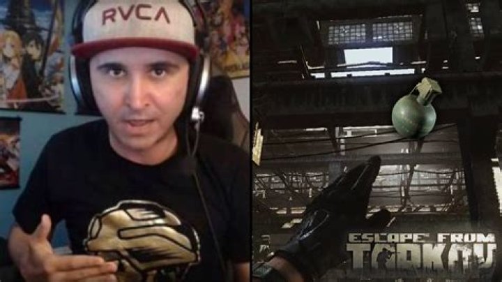 Summit1g literally runs away from stream after worst Tarkov grenade ever