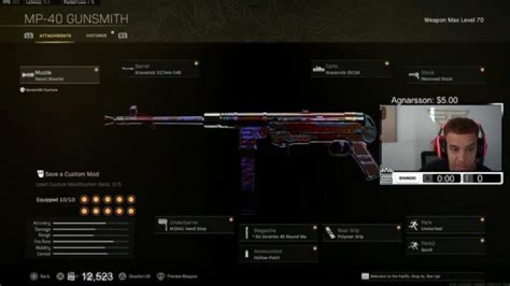Swagg's new MP40 Warzone loadout is the perfect close-range build