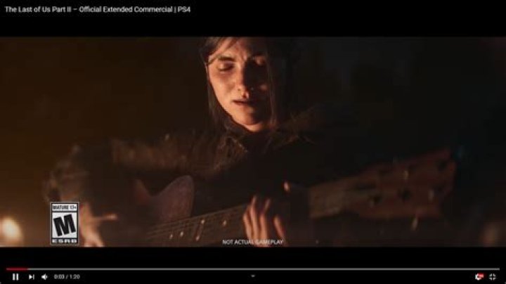 The Last of Us Part 2 dev apologizes for uncredited Ellie song