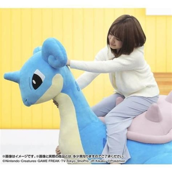 This gigantic Lapras plush is the only friend we need