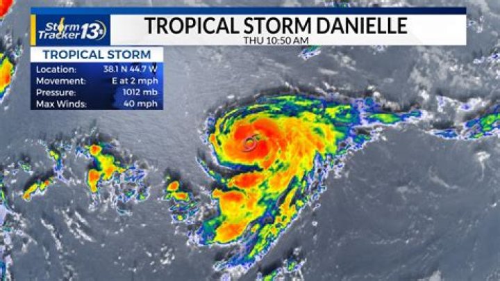 	Tropical Storm Danielle expected to become a hurricane, forecasters say	