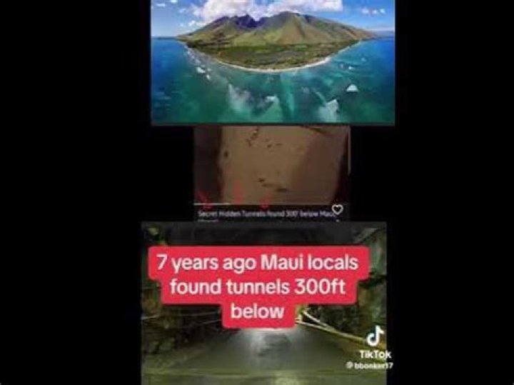 Underground Tunnels in Maui video resurfaces online amid latest conspiracy claim 