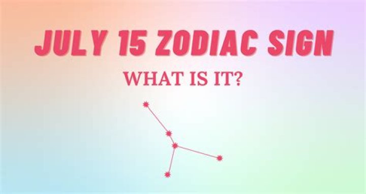 Understanding The July 15 Zodiac Sign: Traits, Compatibility, And More