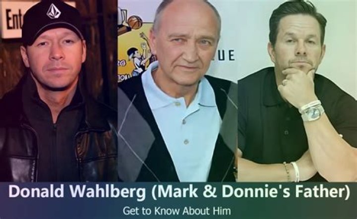 Unveiling The Legacy Of Donald E. Wahlberg Sr.