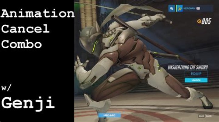 VIDEO: Animation Cancel Allows Genji's Ultimate to Have Ten Swings