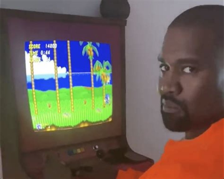 Video Clip of Kanye West Playing Sonic 2 is Too Wholesome