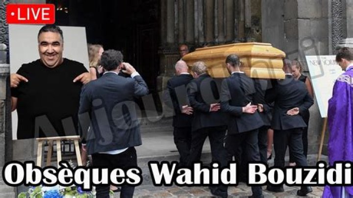 Wahid Bouzidi Obseques