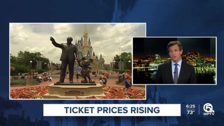 Walt Disney World has raised ticket prices for 2025