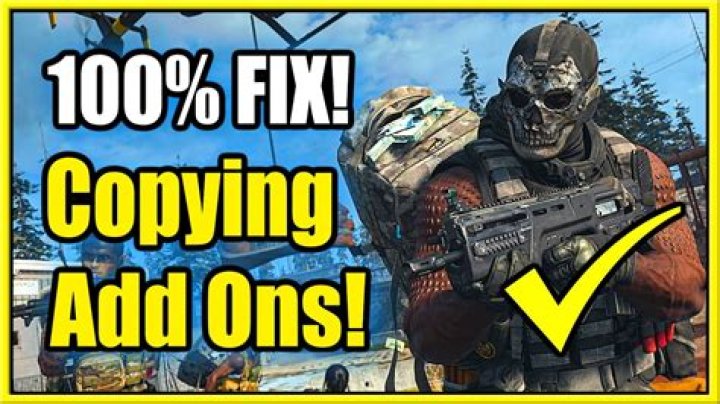 Warzone Copying Add-Ons Glitch Returns, How to Fix