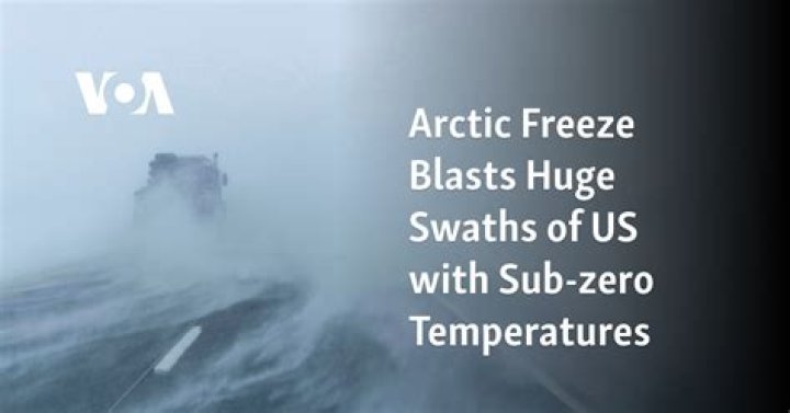 
Weather |	Arctic freeze continues to blast huge swaths of the US with sub-zero temperatures	
