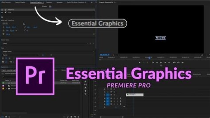 What Is the Essential Graphics Panel in Premiere Pro and How Does It Work?