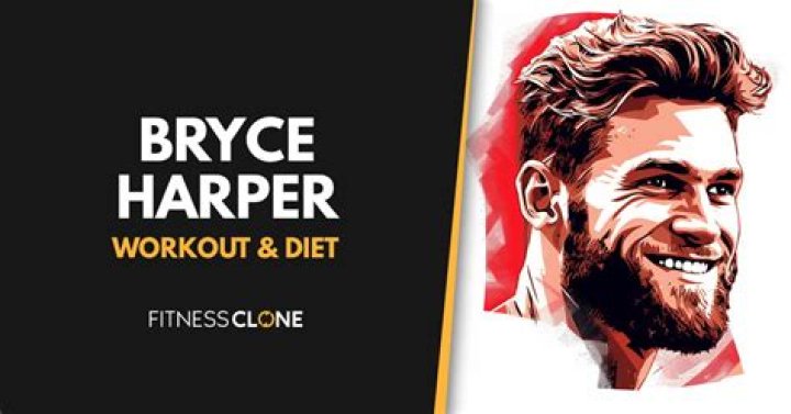 What Workout Routine and Diet Does Bryce Harper Follow to Achieve His Excellent Physique?