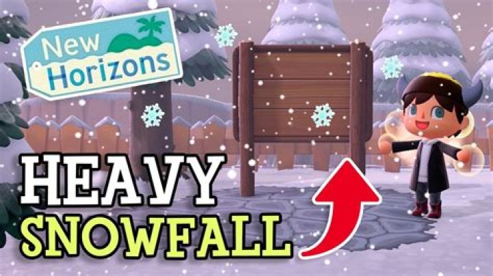 When Does Snow Go Away in ACNH?