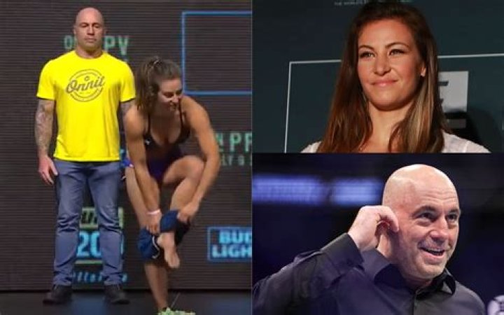 When Miesha Tate had a hilarious reaction to Joe Rogan staring at her