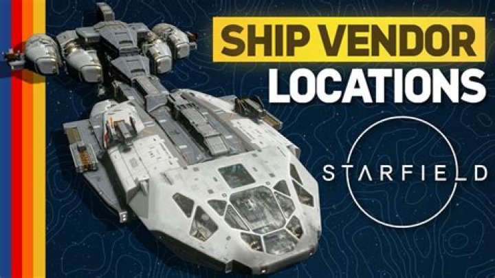 Where to buy ship modules in Starfield