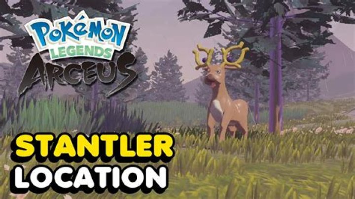 Where to Find Stantler in Pokemon Legends: Arceus