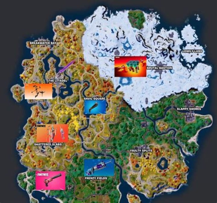 Where to Find the Weapons