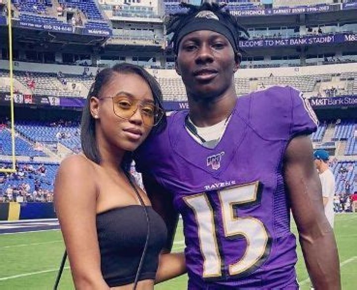 Who is Marquise 'Hollywood' Brown's girlfriend, Kennedi Johnson?