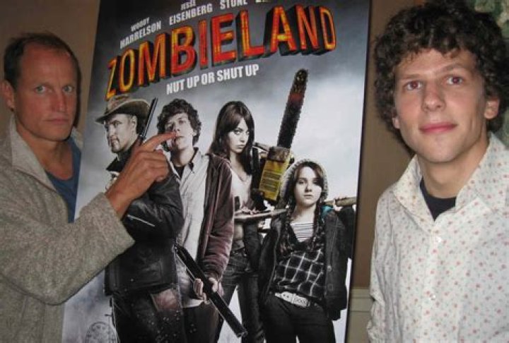 Woody Harrelson and Jesse Eisenberg On Set Interview ZOMBIELAND