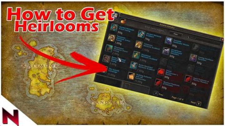 World of Warcraft (WoW): How to Get Heirlooms