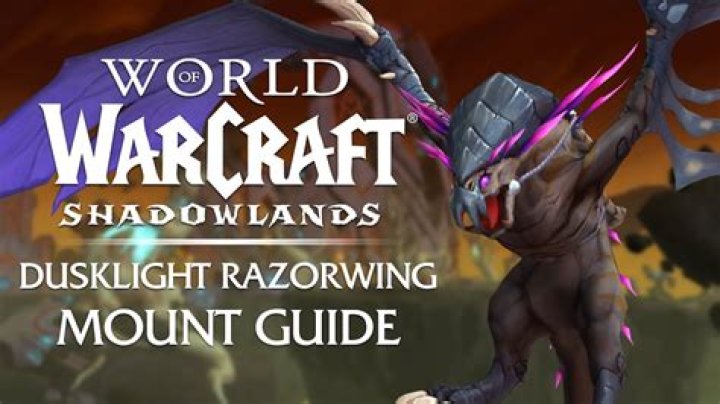 WoW Shadowlands Chains of Domination: Dusklight Razorwing mount, egg guide