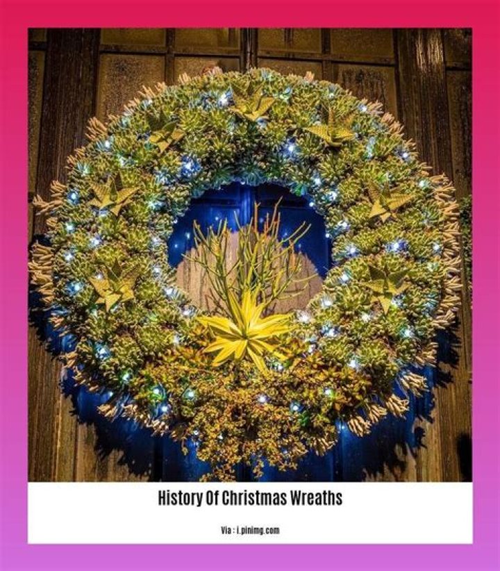 	WREATHS HAVE LONG HISTORY	